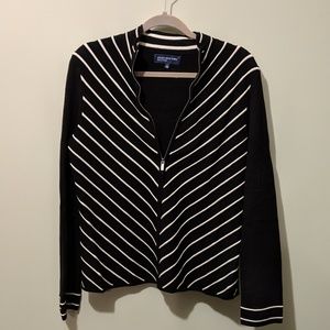 Jones New York Zip Up Sweater